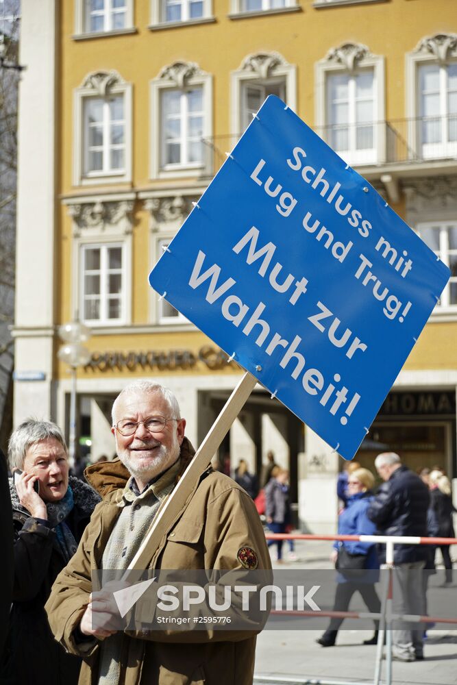 Rally against EU austerity policy