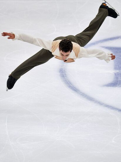 World Figure Skating Championships. Men's free skate