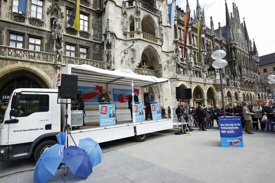 Rally against EU austerity policy