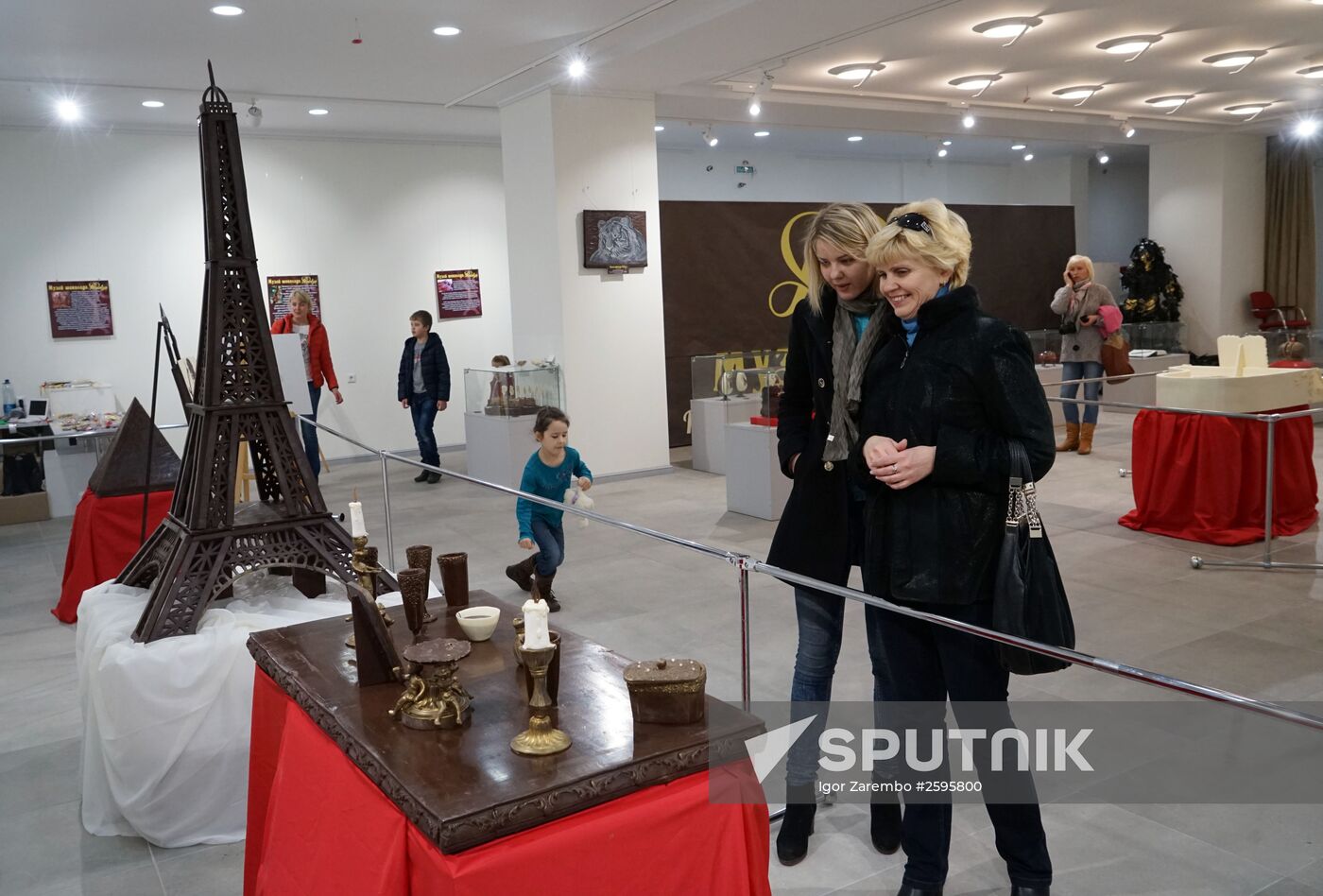 Crimean chocolate exhibition in Kaliningrad