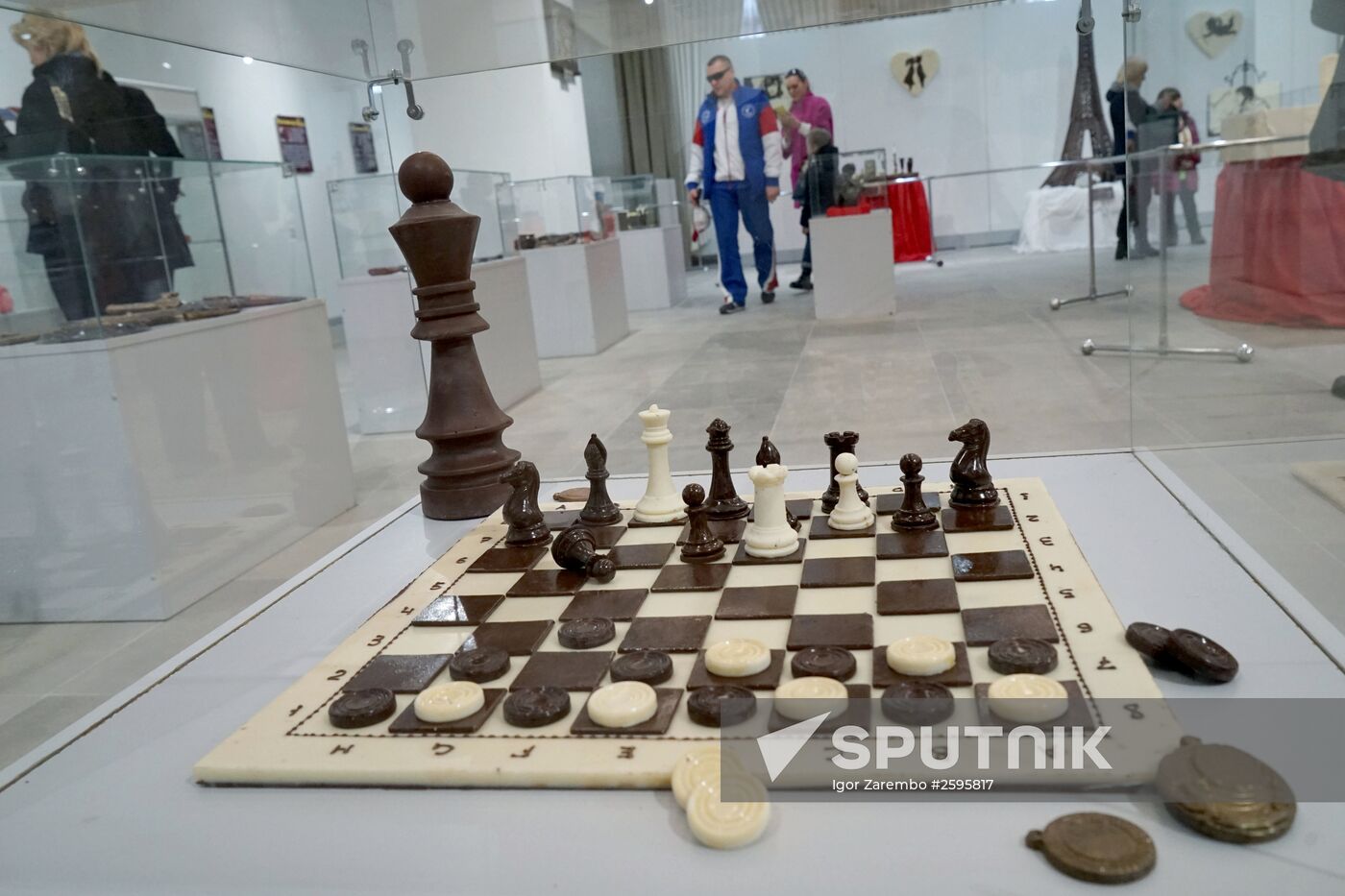 Crimean chocolate exhibition in Kaliningrad