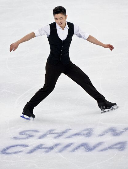 World Figure Skating Championships. Men's free skate