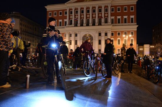 Earth Hour 2015 Event in Moscow