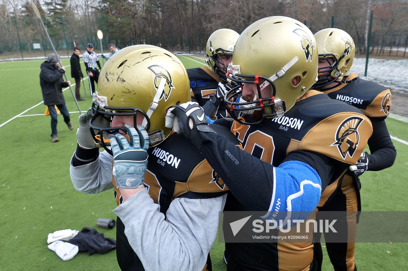 American football. Spartans vs Mighty Ducks