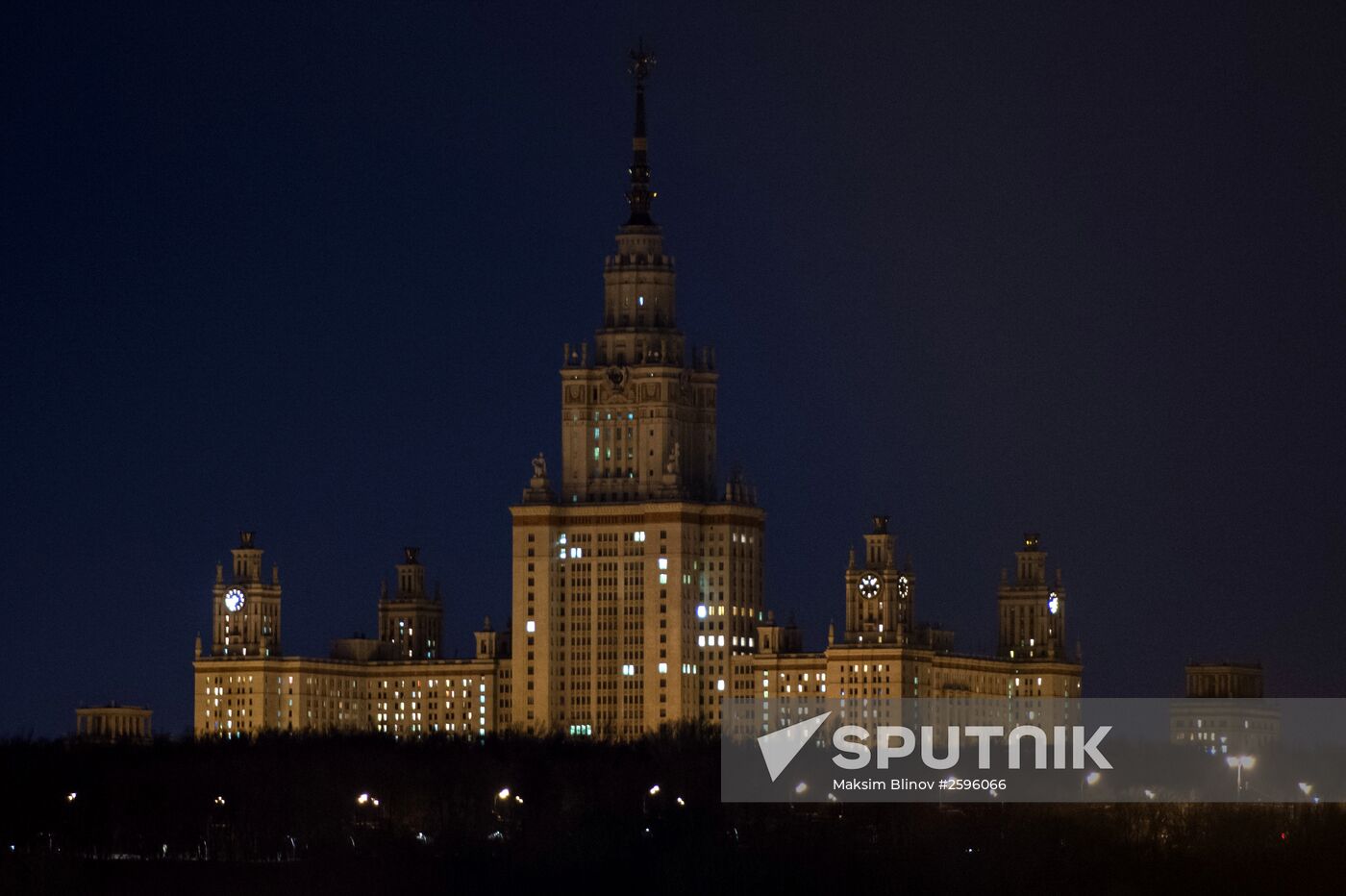 Earth Hour 2015 Event in Moscow