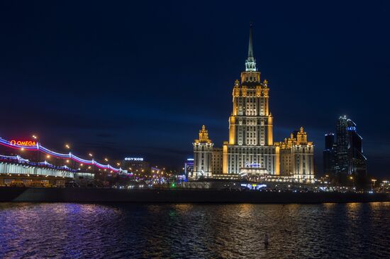 Earth Hour 2015 Event in Moscow