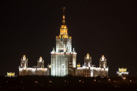 Earth Hour 2015 Event in Moscow