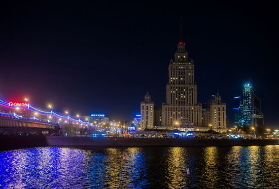 Earth Hour 2015 Event in Moscow