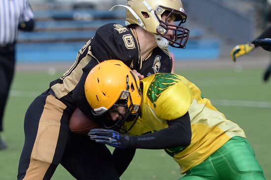 American football. Spartans vs Mighty Ducks