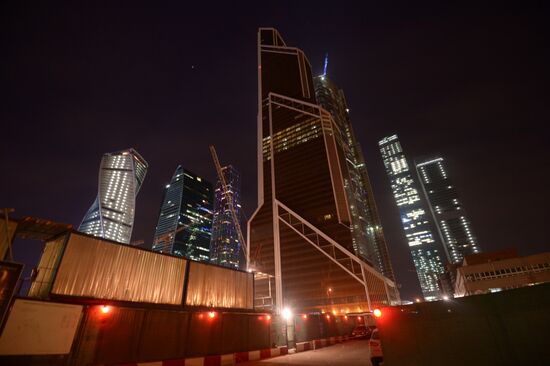 Earth Hour 2015 Event in Moscow