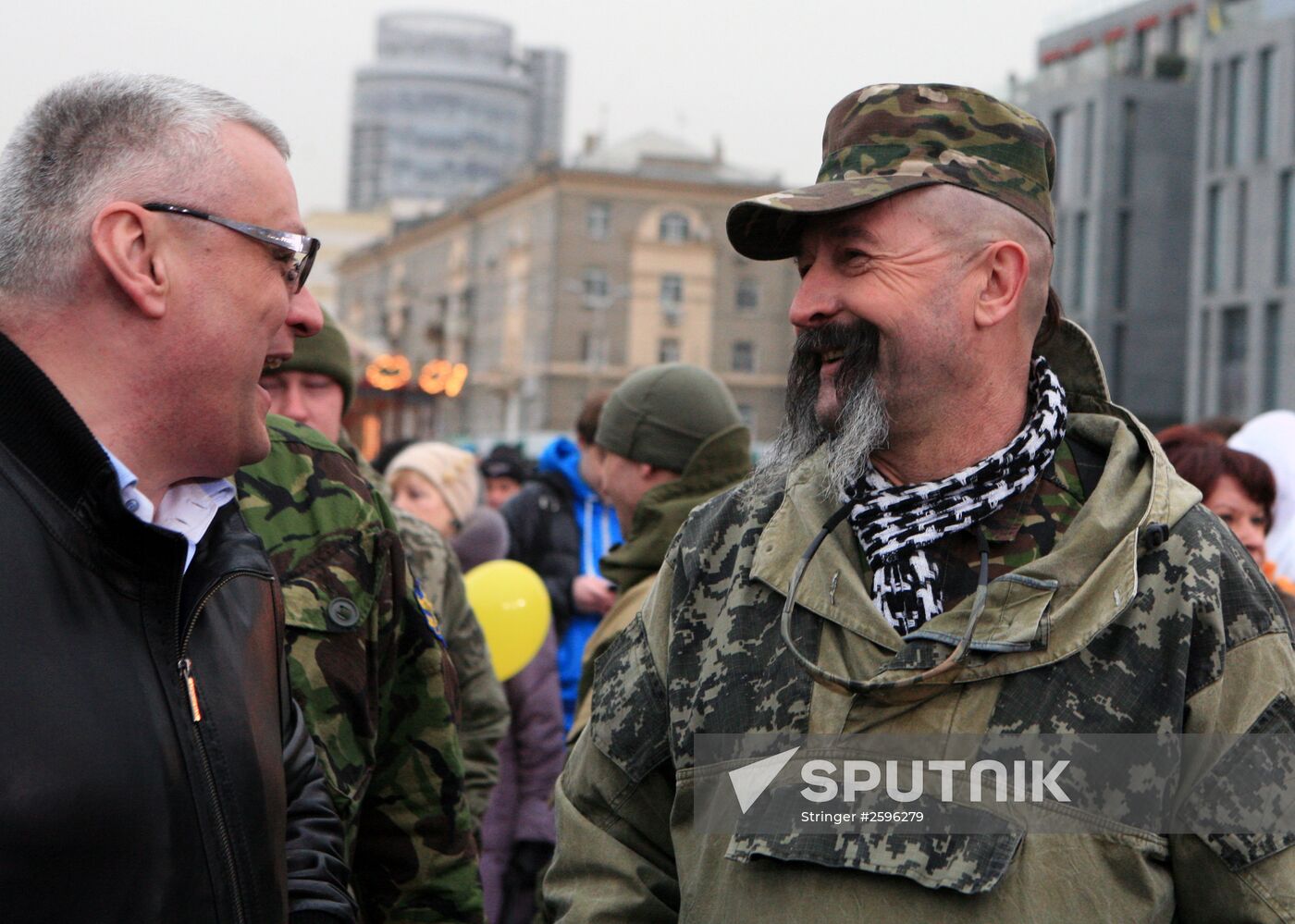 Rally for the united Ukraine in Dnipropetrovsk