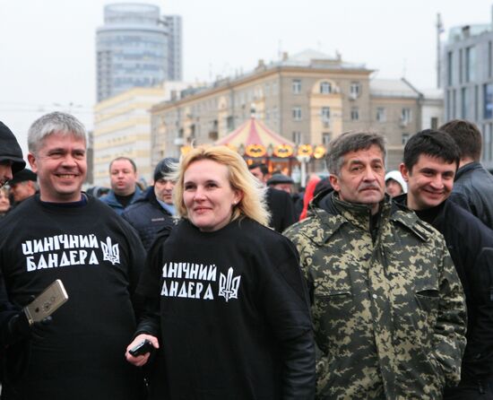 Rally for the united Ukraine in Dnipropetrovsk