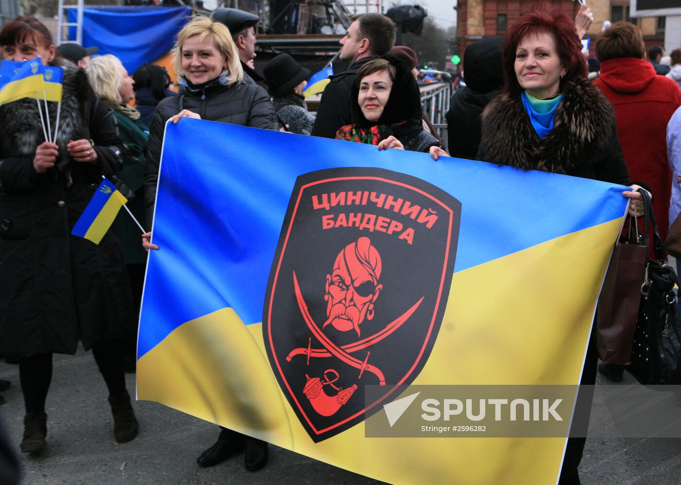 Rally for the united Ukraine in Dnipropetrovsk