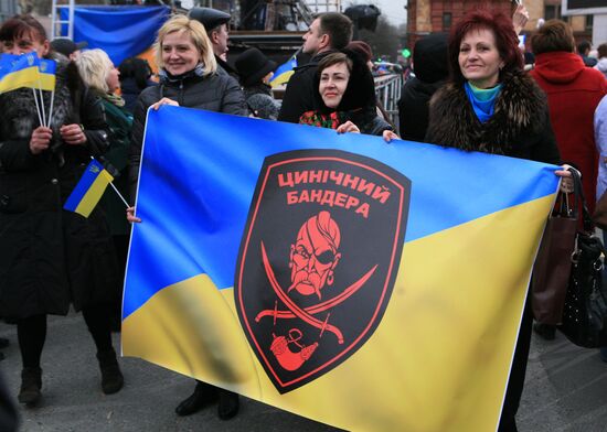 Rally for the united Ukraine in Dnipropetrovsk