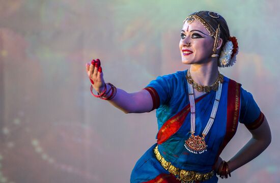All-Russian Holi Mela (Festival of Colors) 2015 Indian Dance Festival