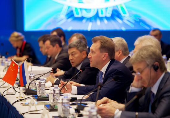 Russian First Deputy Prime Minister Igor Shuvalov at Boao Forum for Asia annual conference in China