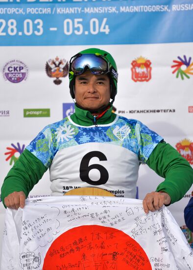 2015 Deaflympics. Snowboarding. Parallel giant slalom