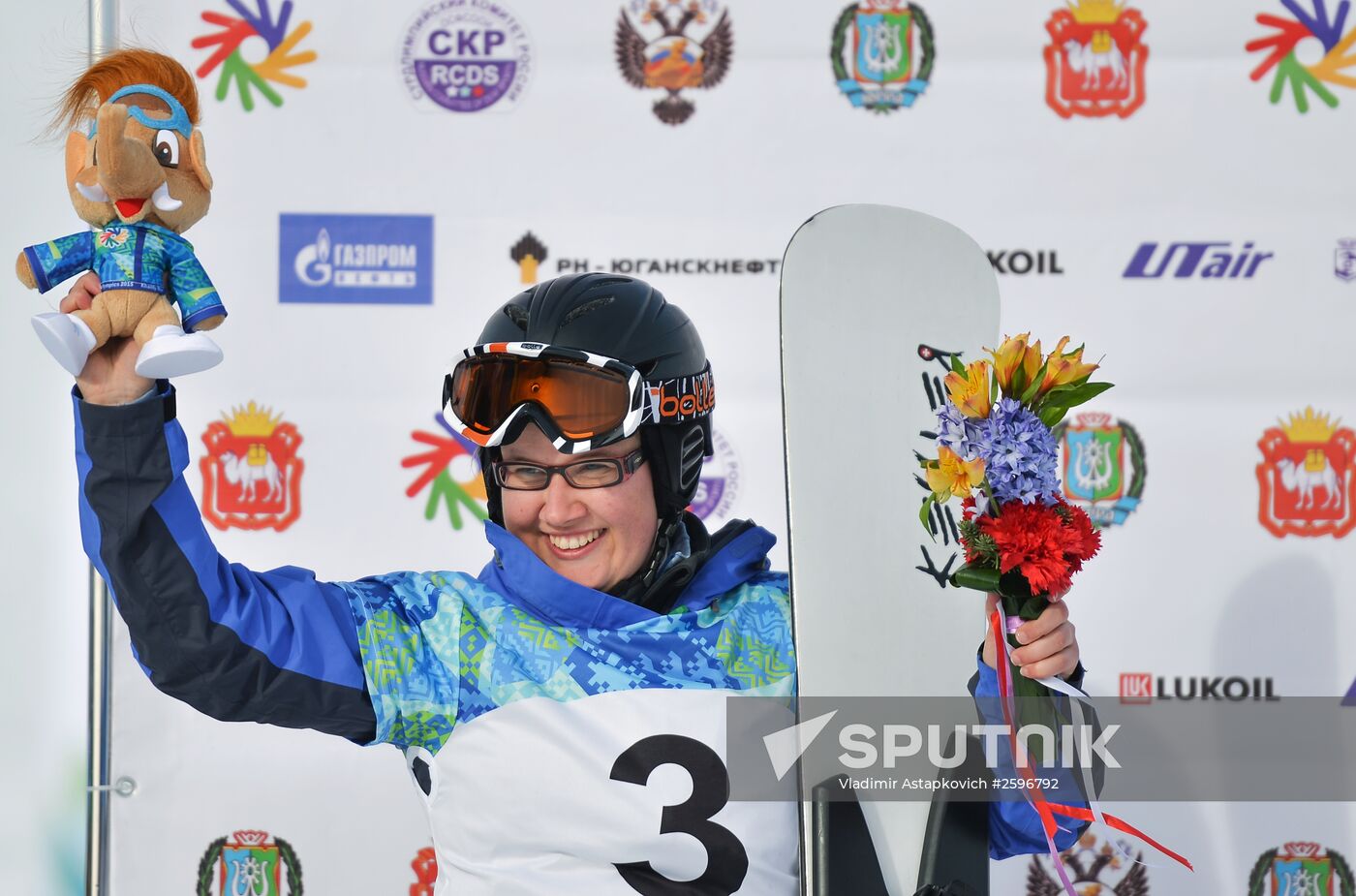 2015 Deaflympics. Snowboarding. Parallel giant slalom