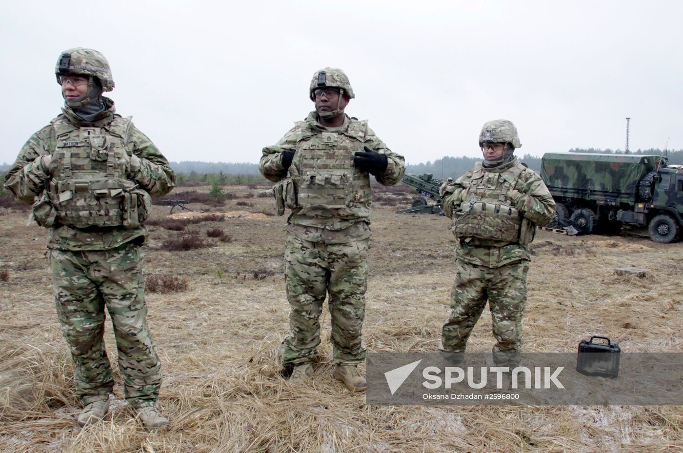 NATO's Operation Summer Shield drill at Adazi military camp in Latvia