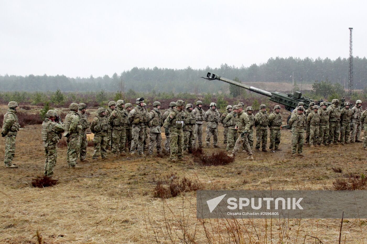 NATO's Operation Summer Shield drill at Adazi military camp in Latvia