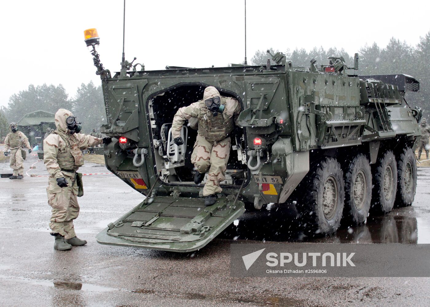 NATO's Operation Summer Shield drill at Adazi military camp in Latvia