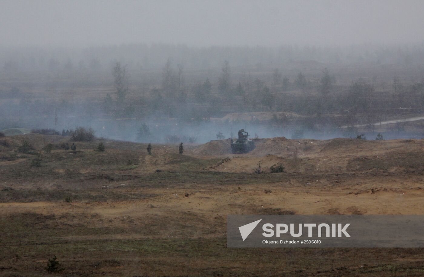 NATO's Operation Summer Shield drill at Adazi military camp in Latvia