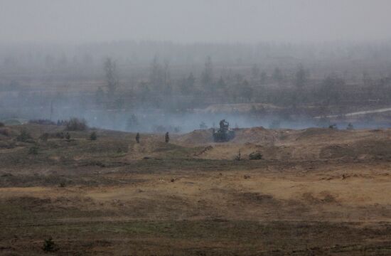 NATO's Operation Summer Shield drill at Adazi military camp in Latvia