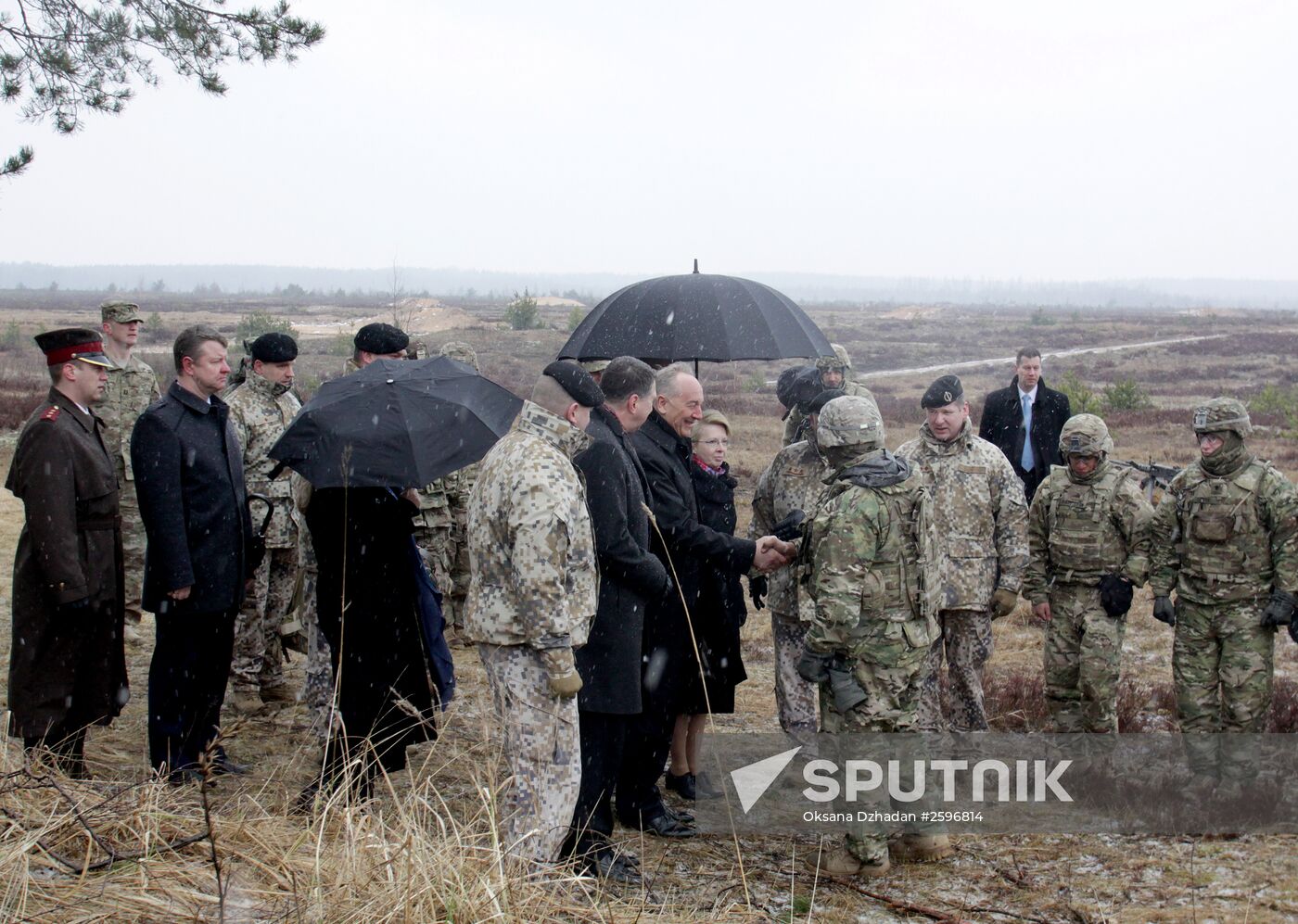 NATO's Operation Summer Shield drill at Adazi military camp in Latvia