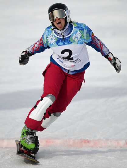 2015 Deaflympics. Snowboarding. Parallel giant slalom