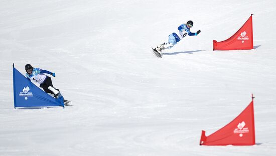 2015 Deaflympics. Snowboarding. Parallel giant slalom