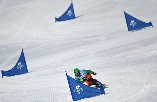 2015 Deaflympics. Snowboarding. Parallel giant slalom
