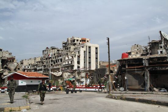 Situation in Homs, Syria
