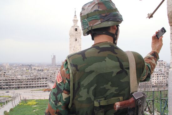 Situation in Homs, Syria