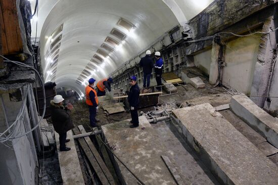 Assessing replacement of escalators at the Baumanskaya metro station