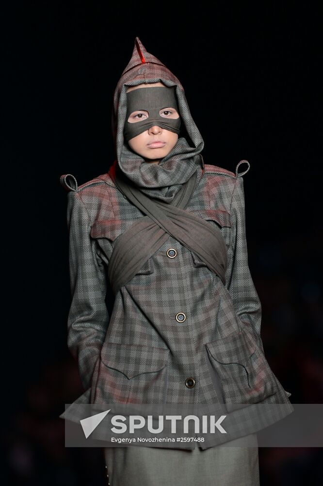 30th anniversary season of the Mercedes-Benz Fashion Week Russia. Day Six