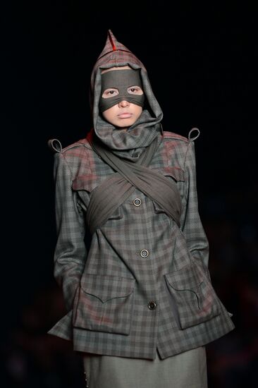 30th anniversary season of the Mercedes-Benz Fashion Week Russia. Day Six