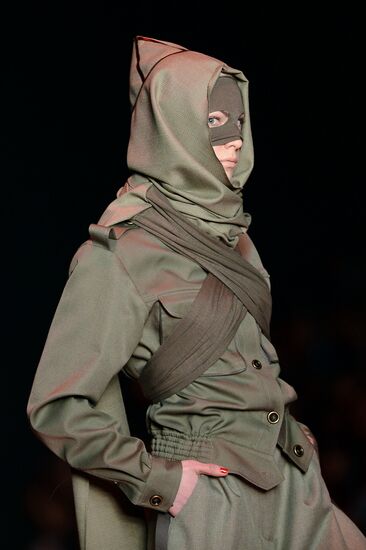 30th anniversary season of the Mercedes-Benz Fashion Week Russia. Day Six