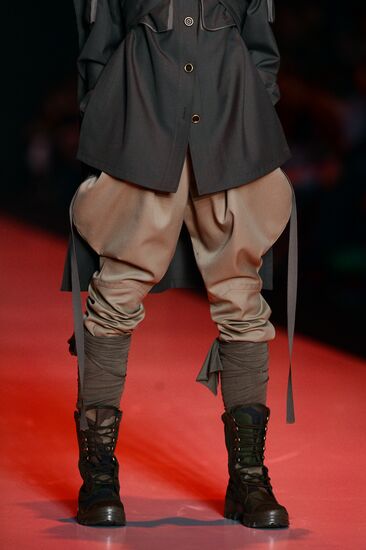 30th anniversary season of the Mercedes-Benz Fashion Week Russia. Day Six