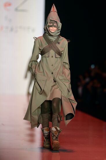 30th anniversary season of the Mercedes-Benz Fashion Week Russia. Day Six