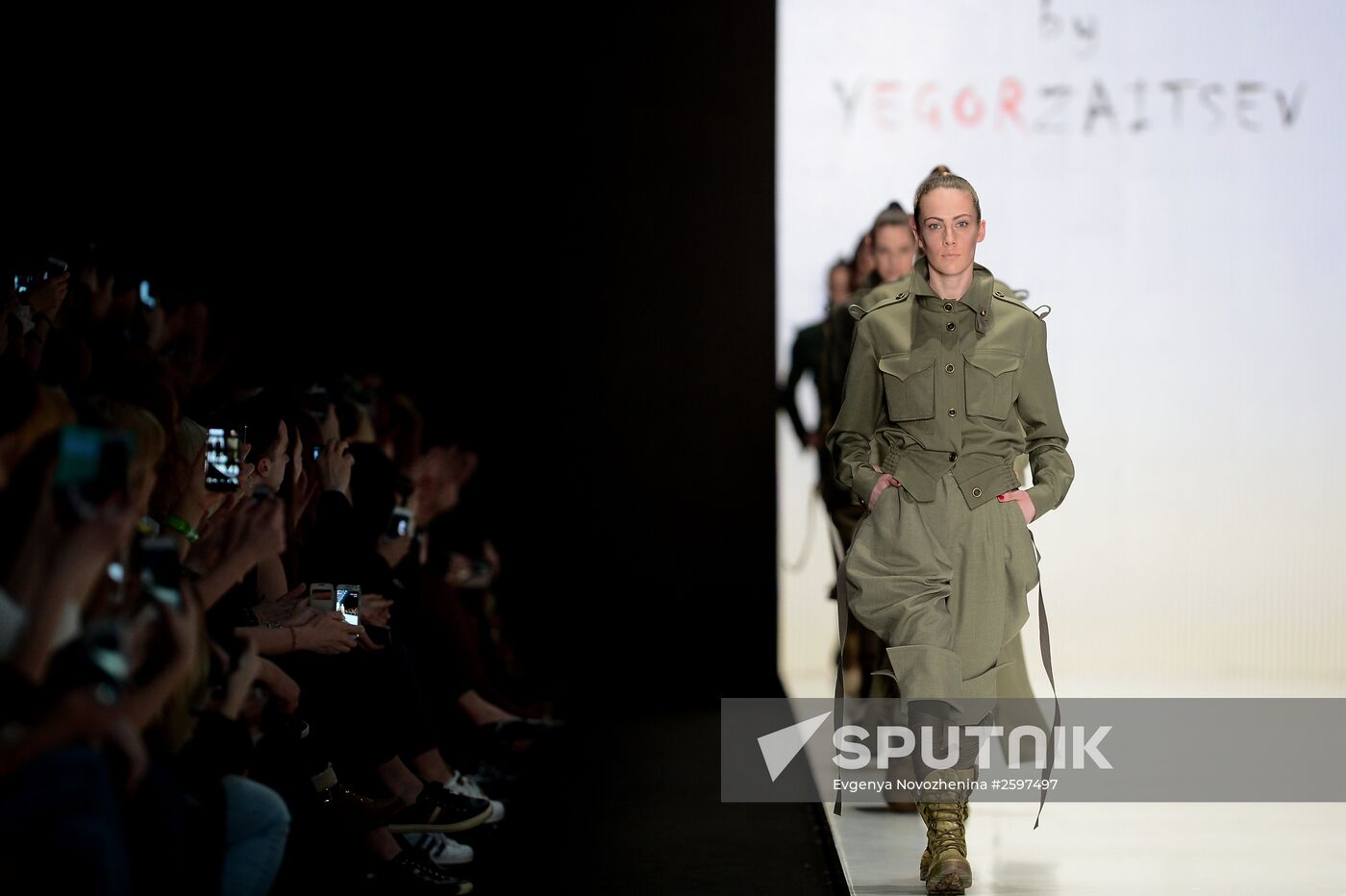 30th anniversary season of the Mercedes-Benz Fashion Week Russia. Day Six