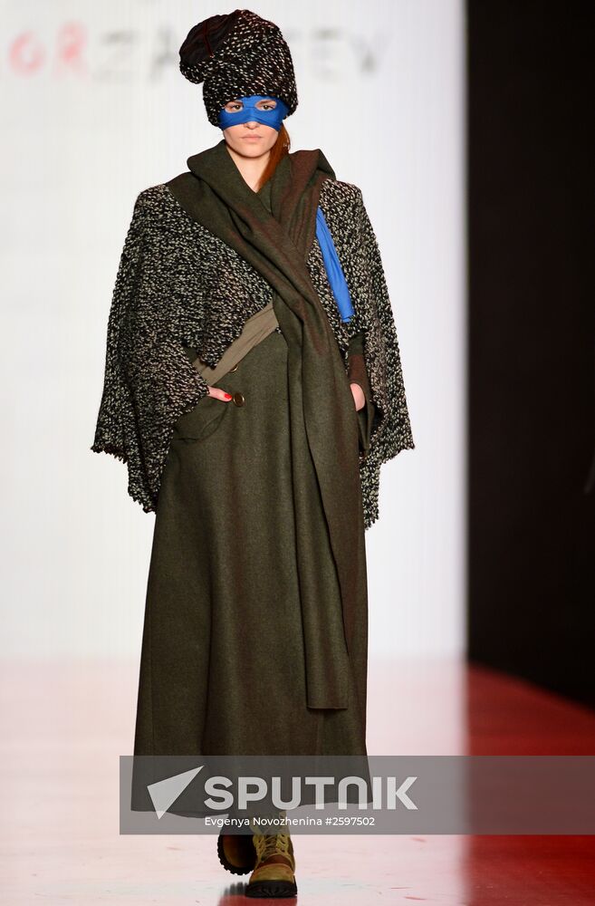 30th anniversary season of the Mercedes-Benz Fashion Week Russia. Day Six