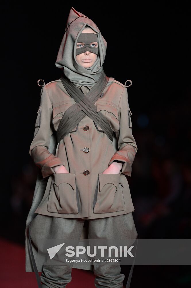 30th anniversary season of the Mercedes-Benz Fashion Week Russia. Day Six