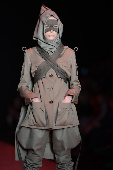 30th anniversary season of the Mercedes-Benz Fashion Week Russia. Day Six