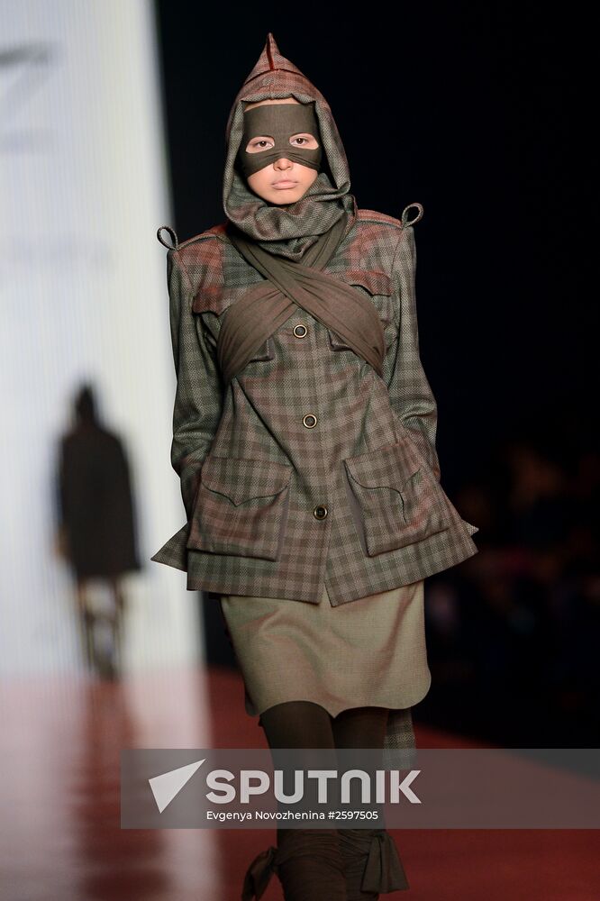 30th anniversary season of the Mercedes-Benz Fashion Week Russia. Day Six