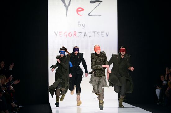30th anniversary season of the Mercedes-Benz Fashion Week Russia. Day Six