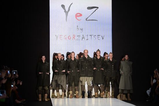 30th anniversary season of the Mercedes-Benz Fashion Week Russia. Day Six