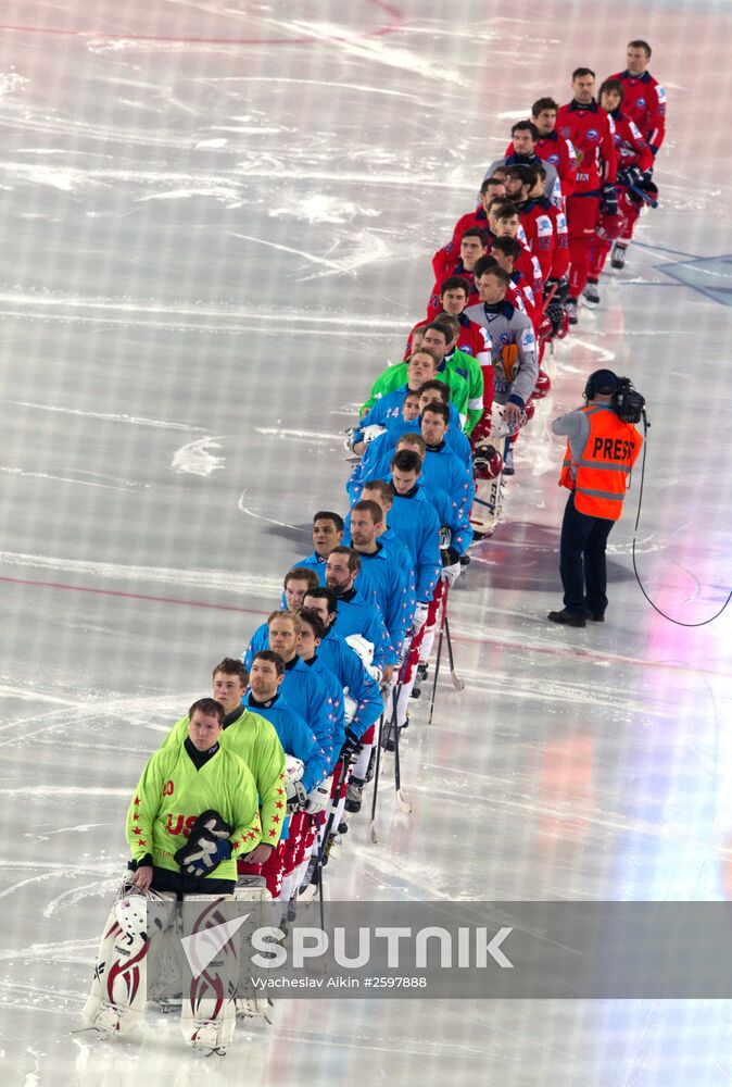 Bandy World Championship. Russia vs. United States