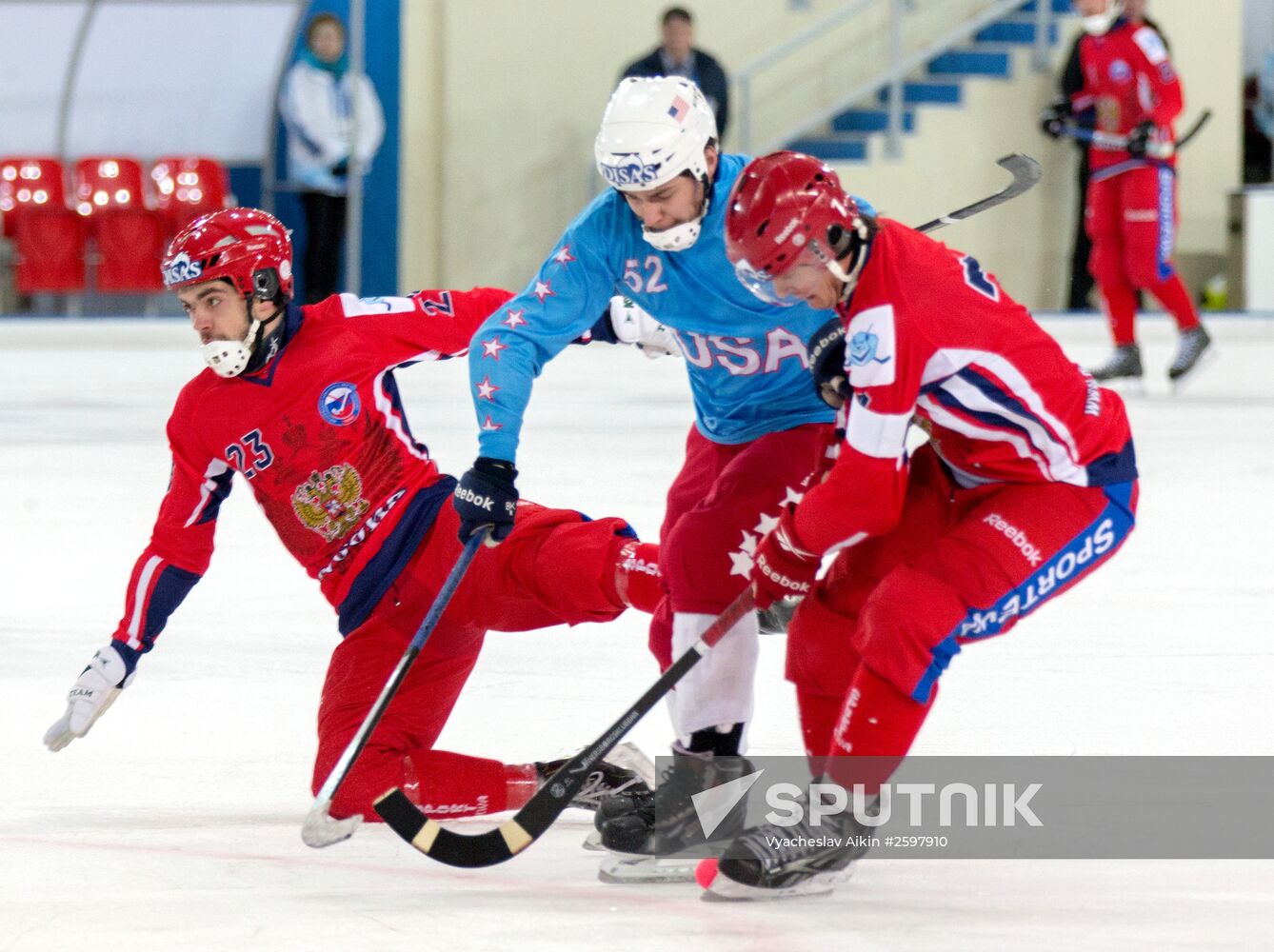 Bandy World Championship. Russia vs. United States
