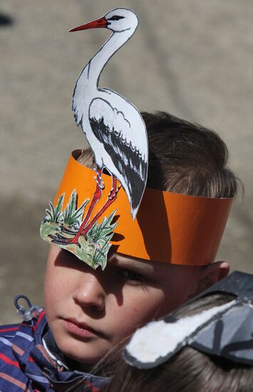 International Bird Day at a private zoo in Vladivostok