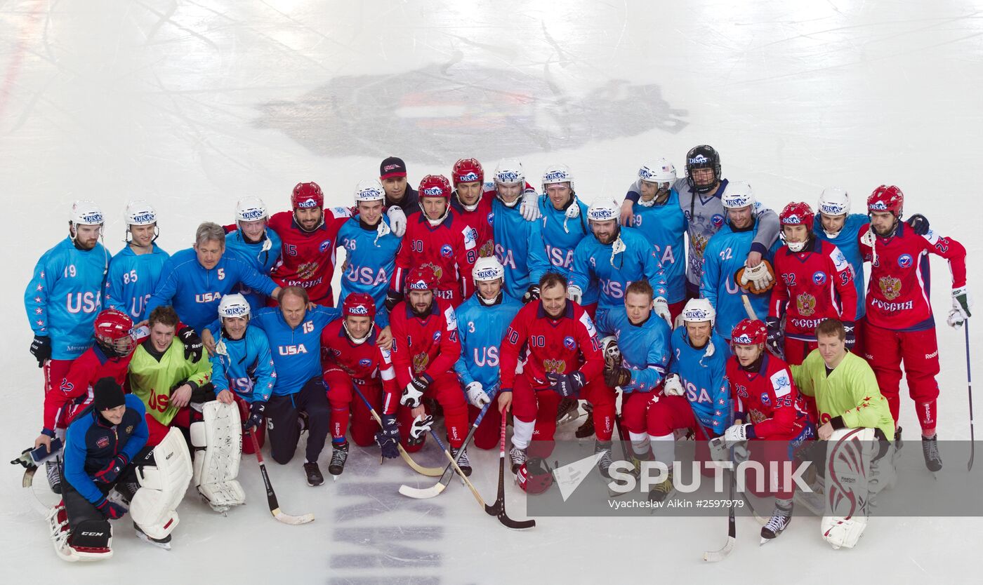 Bandy World Championship. Russia vs. United States